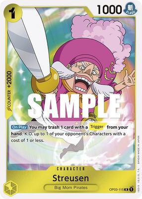 Streusen card from Pillars of Strength