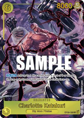 Charlotte Katakuri (123) (Alternate Art) card from Pillars of Strength