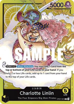 Charlotte Linlin card from Starter Deck 7: Big Mom Pirates
