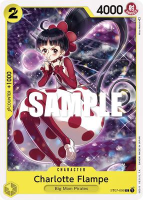 Charlotte Flampe card from Starter Deck 7: Big Mom Pirates