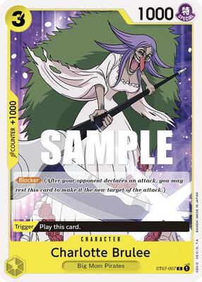 Charlotte Brulee card from Starter Deck 7: Big Mom Pirates