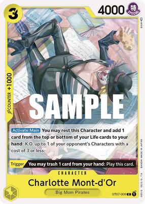 Charlotte Mont-d'Or card from Starter Deck 7: Big Mom Pirates