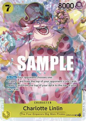 Charlotte Linlin (010) card from Starter Deck 7: Big Mom Pirates