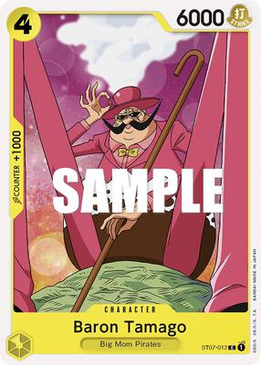 Baron Tamago card from Starter Deck 7: Big Mom Pirates