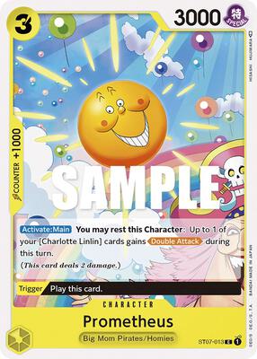 Prometheus card from Starter Deck 7: Big Mom Pirates
