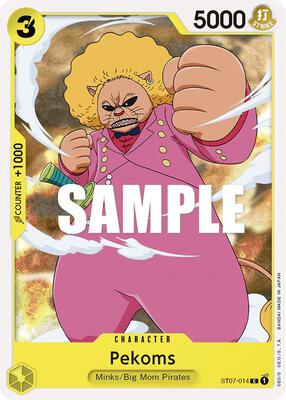 Pekoms card from Starter Deck 7: Big Mom Pirates