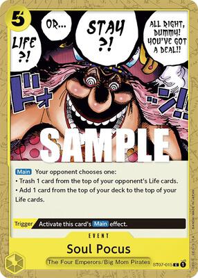 Soul Pocus card from Starter Deck 7: Big Mom Pirates
