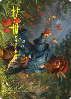 Tom Bombadil Art Card (Gold-Stamped Signature) card from Art Series: Universes Beyond: The Lord of the Rings: Tales of Middle-earth