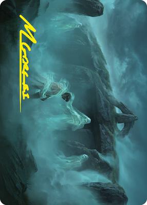 Fog on the Barrow-Downs Art Card (Gold-Stamped Signature) card from Art Series: Universes Beyond: The Lord of the Rings: Tales of Middle-earth