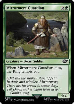Mirrormere Guardian card from Universes Beyond: The Lord of the Rings: Tales of Middle-earth