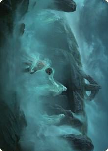Fog on the Barrow-Downs Art Card card from Art Series: Universes Beyond: The Lord of the Rings: Tales of Middle-earth