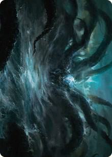 The Watcher in the Water Art Card card from Art Series: Universes Beyond: The Lord of the Rings: Tales of Middle-earth