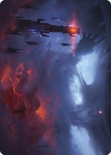 Shadow of the Enemy Art Card card from Art Series: Universes Beyond: The Lord of the Rings: Tales of Middle-earth