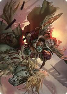 Eomer of the Riddermark Art Card card from Art Series: Universes Beyond: The Lord of the Rings: Tales of Middle-earth