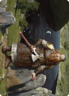Mirrormere Guardian Art Card card from Art Series: Universes Beyond: The Lord of the Rings: Tales of Middle-earth