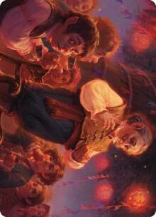 Bilbo, Retired Burglar Art Card card from Art Series: Universes Beyond: The Lord of the Rings: Tales of Middle-earth