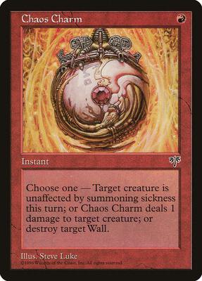 Chaos Charm card from Mirage
