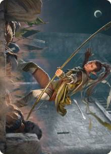 Legolas, Counter of Kills Art Card card from Art Series: Universes Beyond: The Lord of the Rings: Tales of Middle-earth