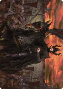 The Mouth of Sauron Art Card card from Art Series: Universes Beyond: The Lord of the Rings: Tales of Middle-earth
