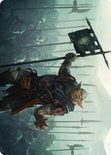Ugluk of the White Hand Art Card card from Art Series: Universes Beyond: The Lord of the Rings: Tales of Middle-earth