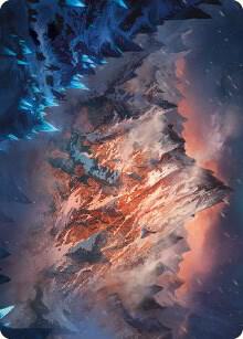 Mountain Art Card card from Art Series: Universes Beyond: The Lord of the Rings: Tales of Middle-earth
