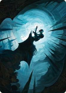 Gollum, Patient Plotter Art Card card from Art Series: Universes Beyond: The Lord of the Rings: Tales of Middle-earth