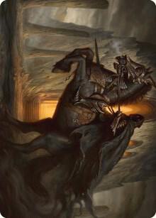Nazgul Art Card card from Art Series: Universes Beyond: The Lord of the Rings: Tales of Middle-earth