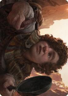 Sam, Loyal Attendant Art Card card from Art Series: Universes Beyond: The Lord of the Rings: Tales of Middle-earth