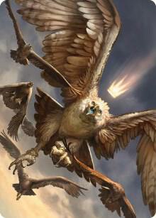 Gwaihir, Greatest of the Eagles Art Card card from Art Series: Universes Beyond: The Lord of the Rings: Tales of Middle-earth