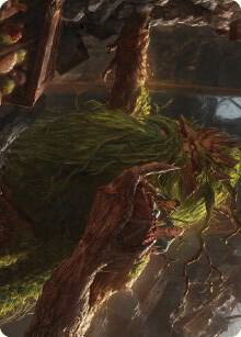 Treebeard, Gracious Host Art Card card from Art Series: Universes Beyond: The Lord of the Rings: Tales of Middle-earth