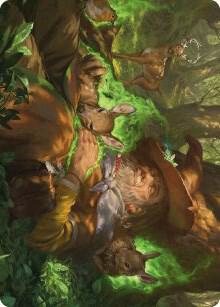 Asceticism Art Card card from Art Series: Universes Beyond: The Lord of the Rings: Tales of Middle-earth