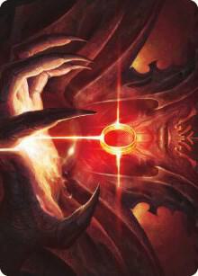 Sol Ring Art Card card from Art Series: Universes Beyond: The Lord of the Rings: Tales of Middle-earth