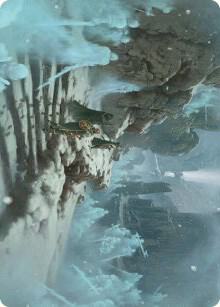 Ghost Quarter Art Card card from Art Series: Universes Beyond: The Lord of the Rings: Tales of Middle-earth