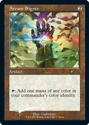 Arcane Signet (Retro Frame) card from MagicFest Cards
