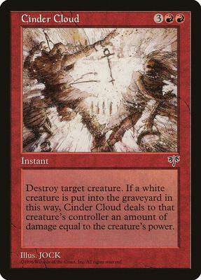Cinder Cloud card from Mirage