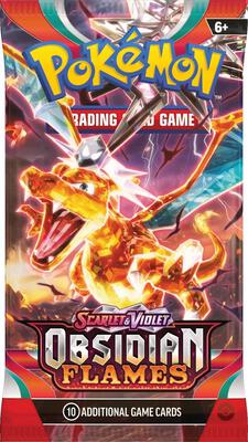 Obsidian Flames Booster Pack card from SV03: Obsidian Flames
