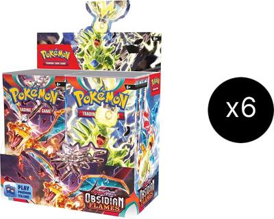 Obsidian Flames Booster Box Case card from SV03: Obsidian Flames