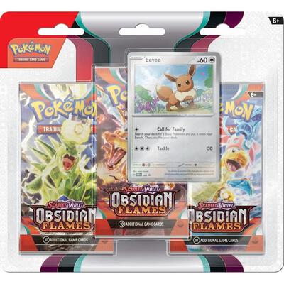 Obsidian Flames 3 Pack Blister [Eevee] card from SV03: Obsidian Flames