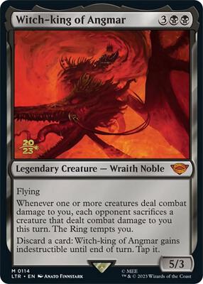 Witch-king of Angmar card from Prerelease Cards