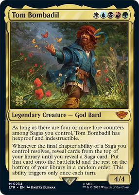Tom Bombadil card from Prerelease Cards