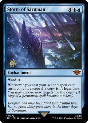 Storm of Saruman card from Prerelease Cards