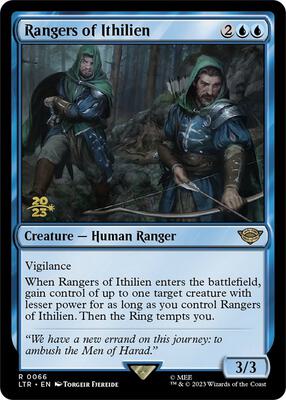 Rangers of Ithilien card from Prerelease Cards