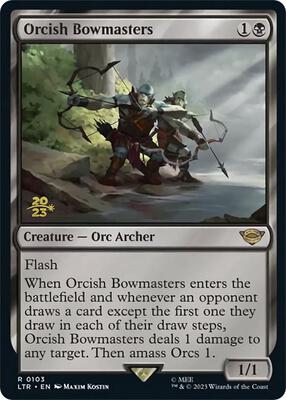 Orcish Bowmasters card from Prerelease Cards