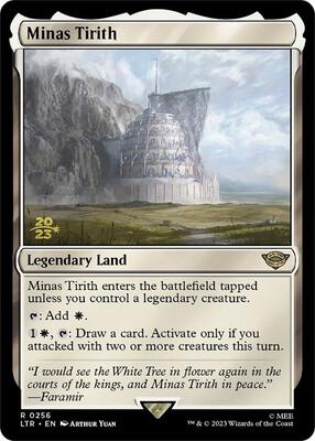 Minas Tirith card from Prerelease Cards