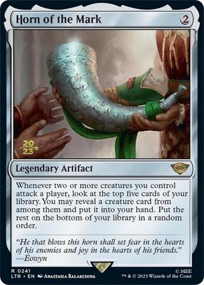 Horn of the Mark card from Prerelease Cards