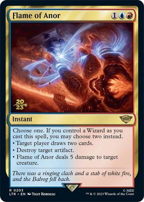 Flame of Anor card from Prerelease Cards