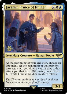 Faramir, Prince of Ithilien card from Prerelease Cards