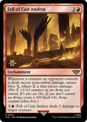 Fall of Cair Andros card from Prerelease Cards