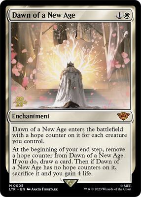 Dawn of a New Age card from Prerelease Cards