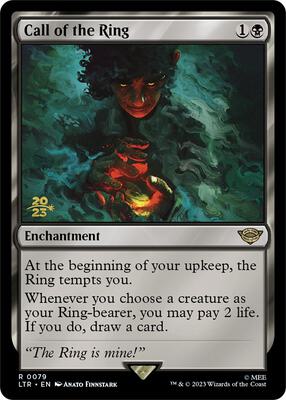 Call of the Ring card from Prerelease Cards